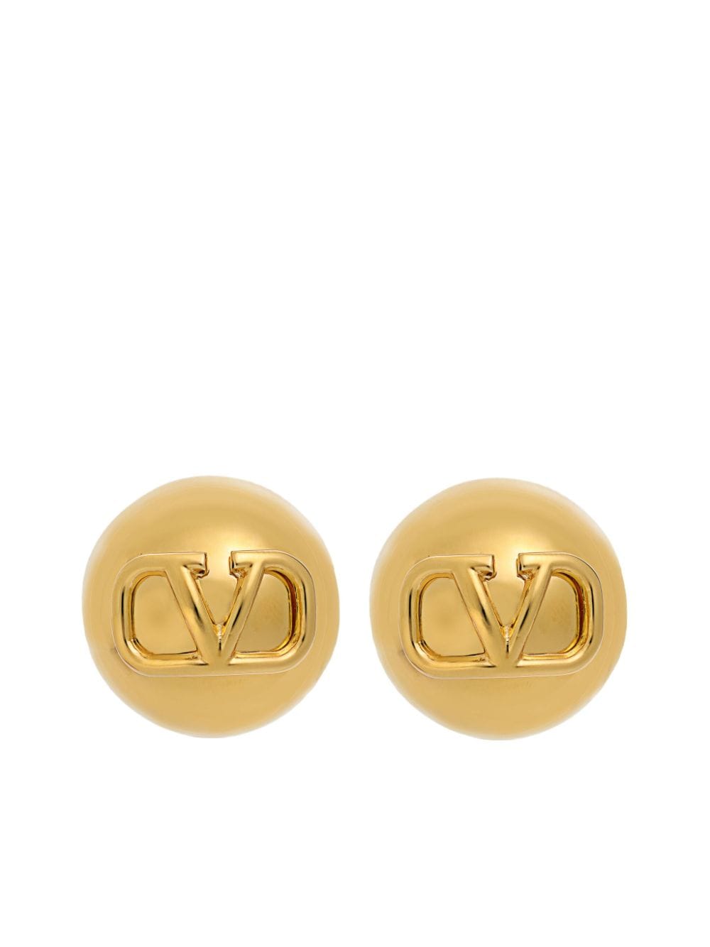 Valentino Garavani VLogo Signature clip-on earrings - Gold von Valentino Garavani