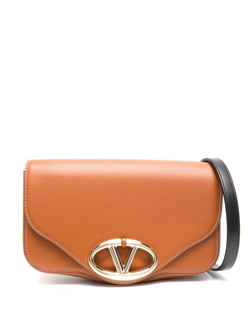 Valentino Garavani VLogo Signature crossbody bag - Brown von Valentino Garavani