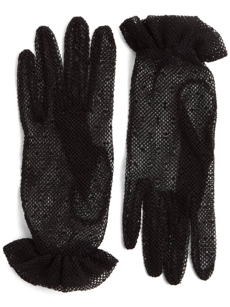 Valentino Garavani VLogo Signature gloves - Black von Valentino Garavani