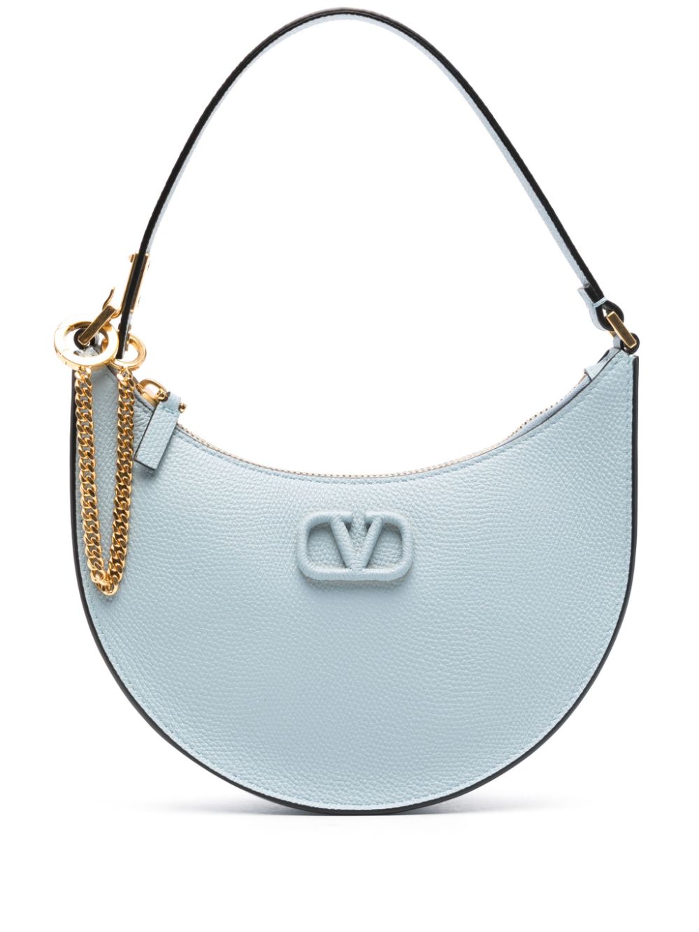 Valentino Garavani VLogo Signature-plaque shoulder bag - Blue von Valentino Garavani