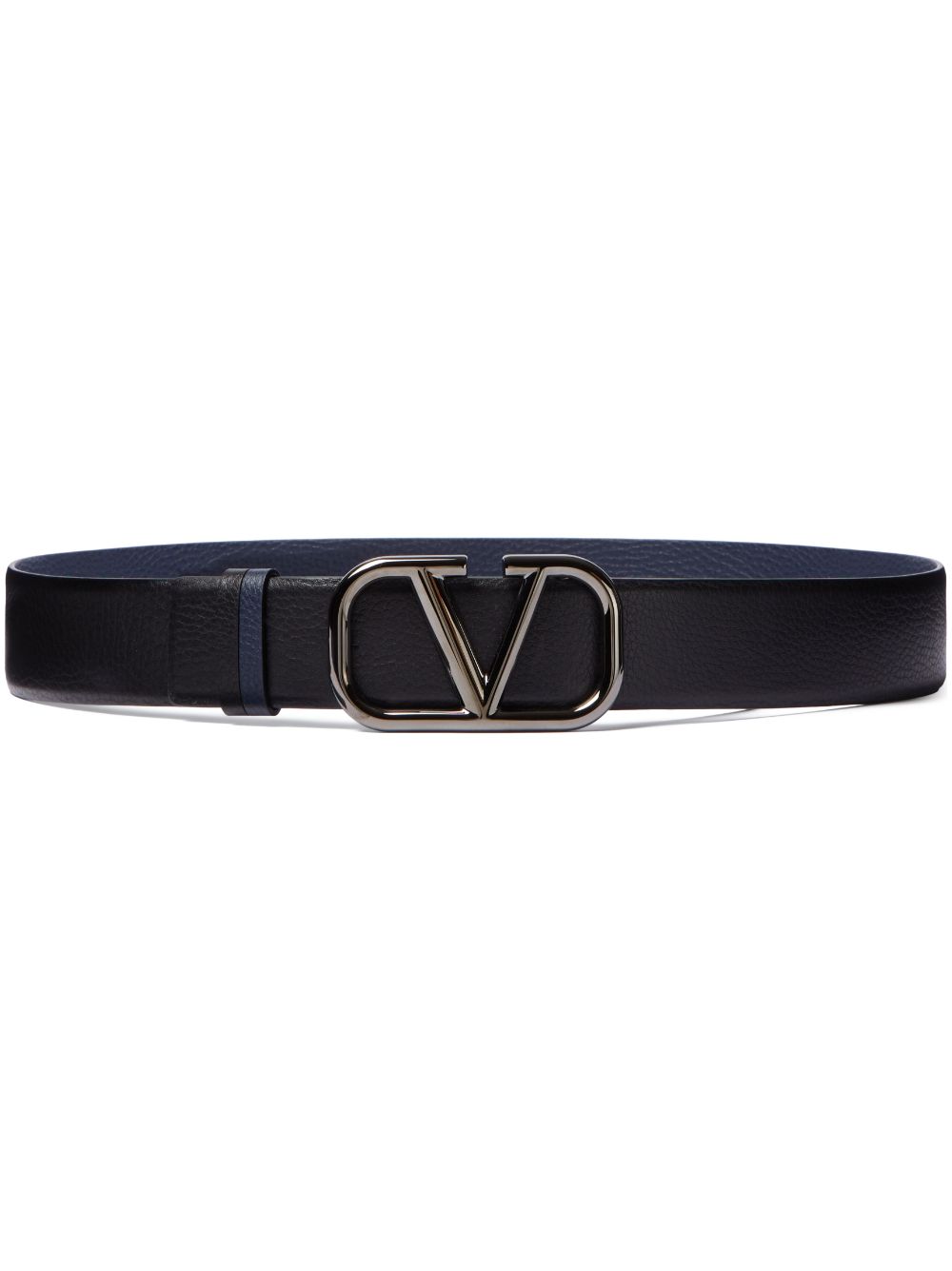 Valentino Garavani VLogo Signature 40mm reversible belt - Black von Valentino Garavani