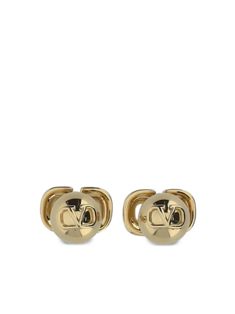 Valentino Garavani VLogo Signature stud earrings - Gold von Valentino Garavani