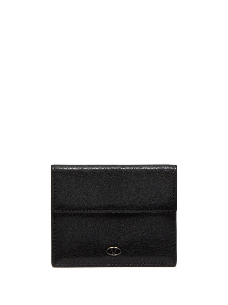 Valentino Garavani VLogo The Bold Edition card holder - Black von Valentino Garavani