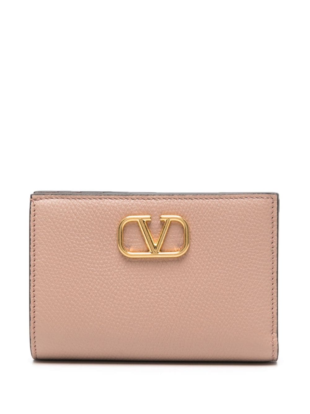 Valentino Garavani VLogo bi-fold wallet - Neutrals von Valentino Garavani