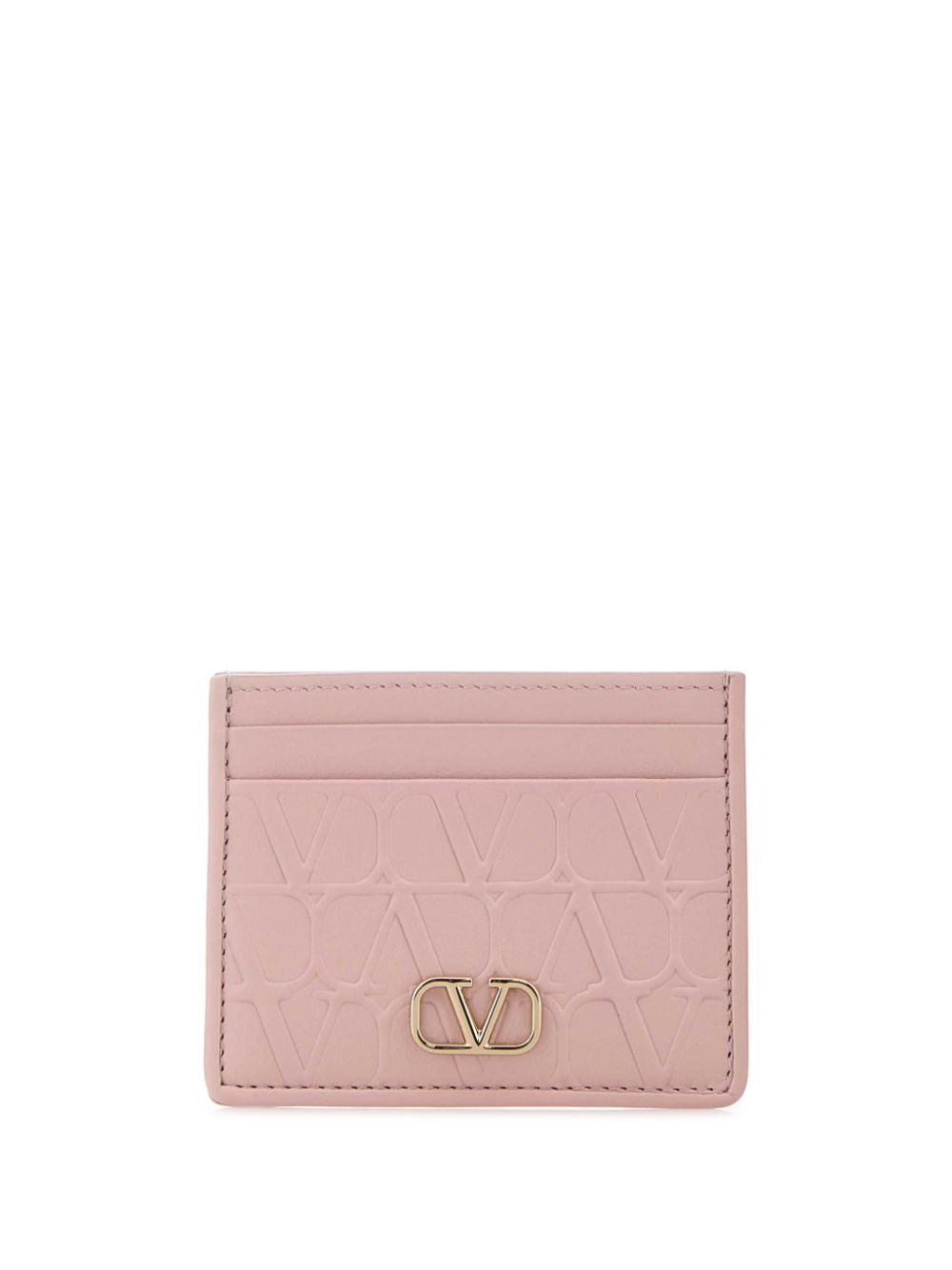 Valentino Garavani VLogo cardholder - Pink von Valentino Garavani