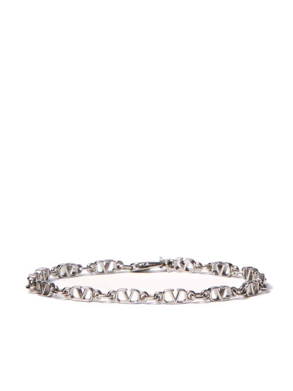 Valentino Garavani VLogo chain bracelet - Silver von Valentino Garavani