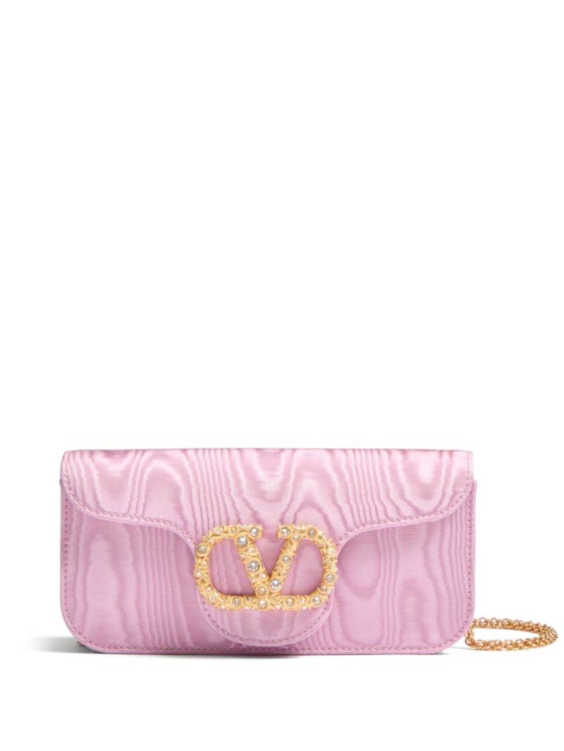 Valentino Garavani Locò clutch bag - Pink von Valentino Garavani