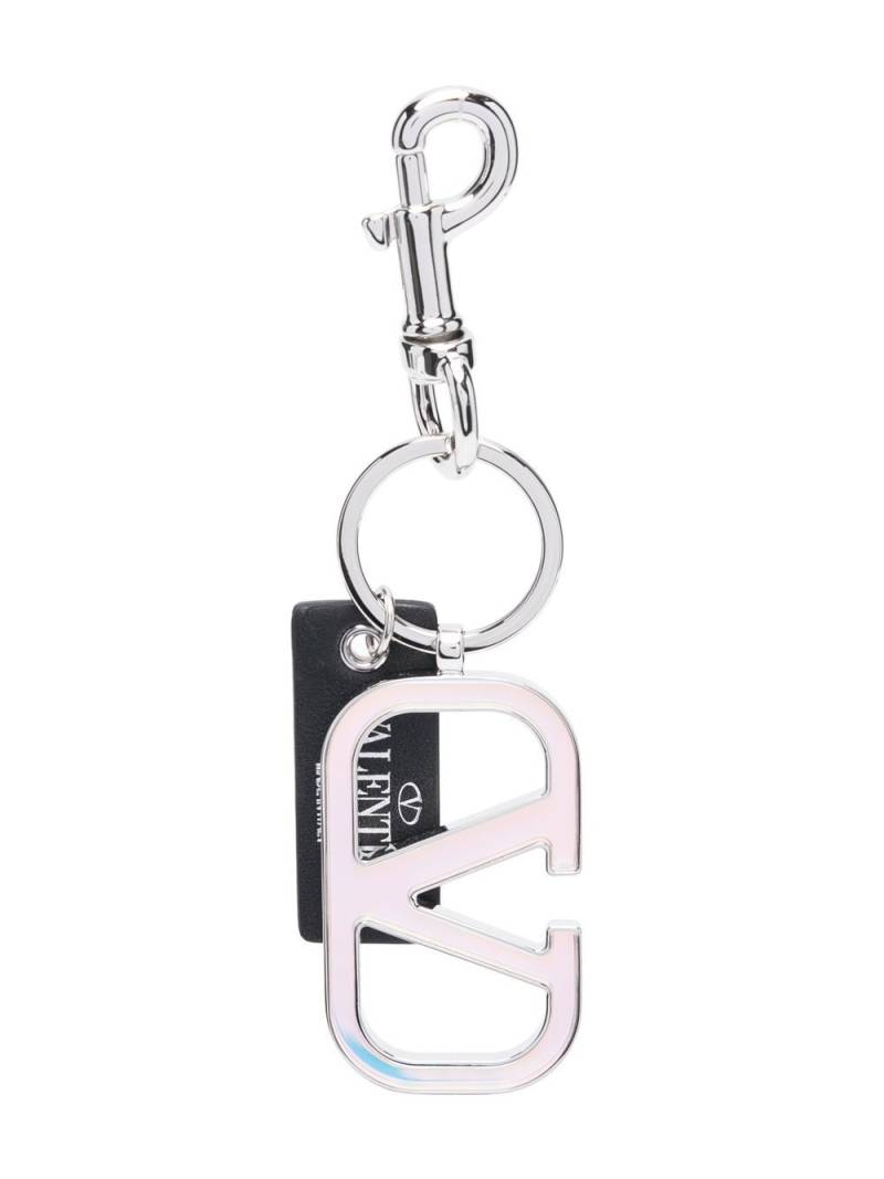 Valentino Garavani VLogo keyring - Silver von Valentino Garavani