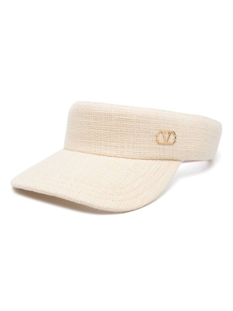 Valentino Garavani VLogo-plaque visor - Neutrals von Valentino Garavani