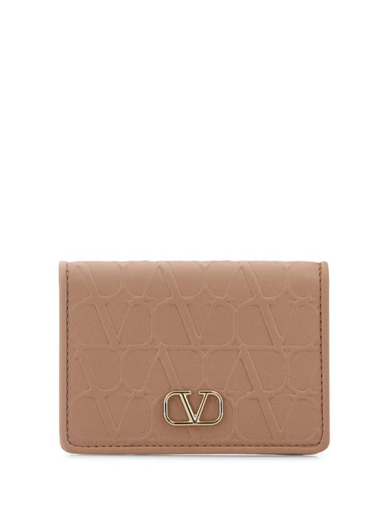 Valentino Garavani VLogo wallet - Neutrals von Valentino Garavani