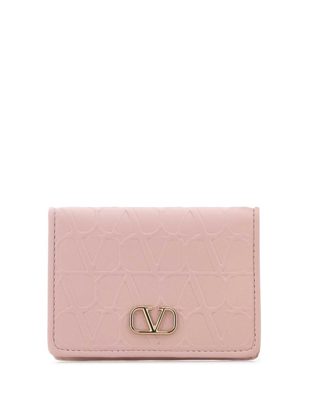 Valentino Garavani VLogo wallet - Pink von Valentino Garavani