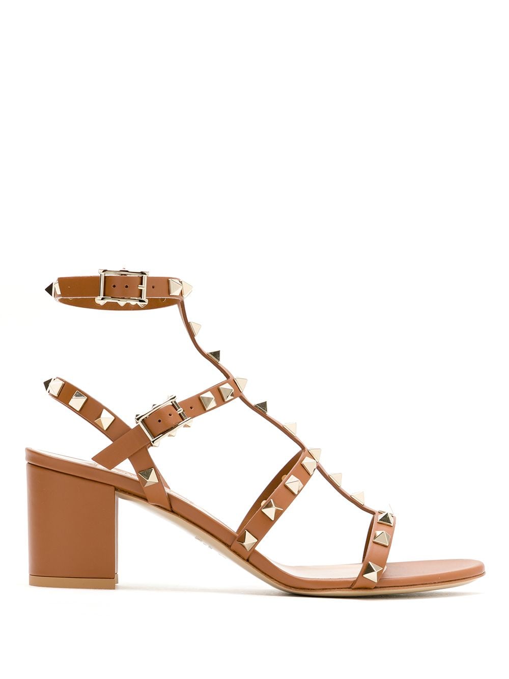 Valentino Garavani Valentino Garavani Rockstud sandals - Brown von Valentino Garavani