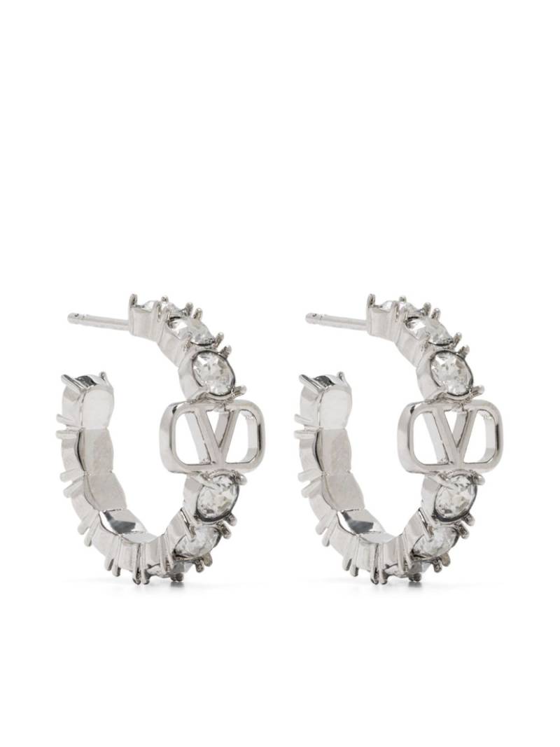 Valentino Garavani Vlogo Signature earrings - Silver von Valentino Garavani