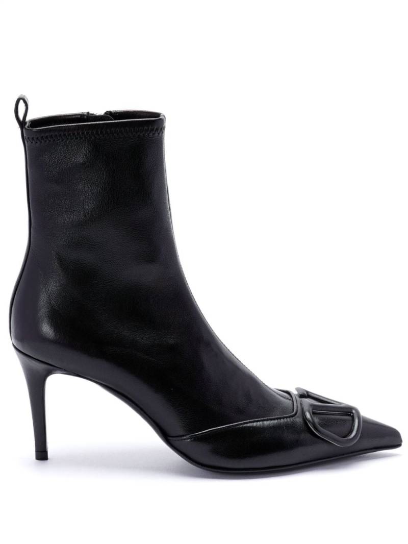 Valentino Garavani Vlogo boots - Black von Valentino Garavani