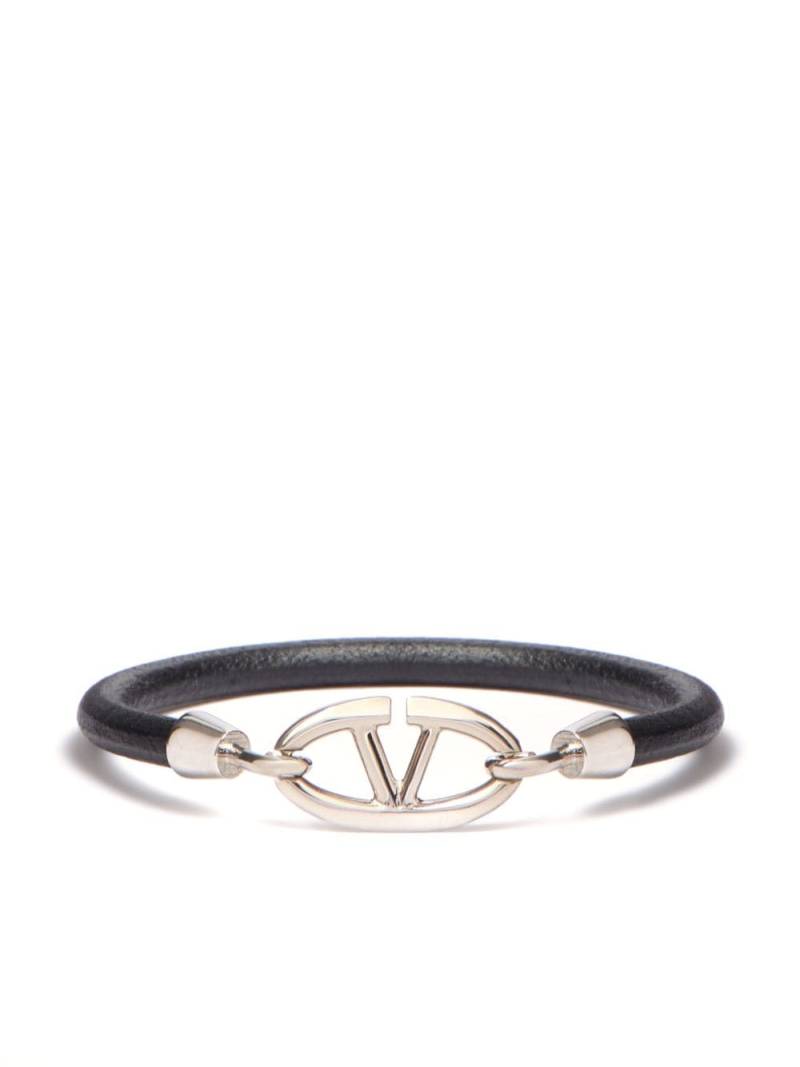 Valentino Garavani VLogo bracelet - Black von Valentino Garavani