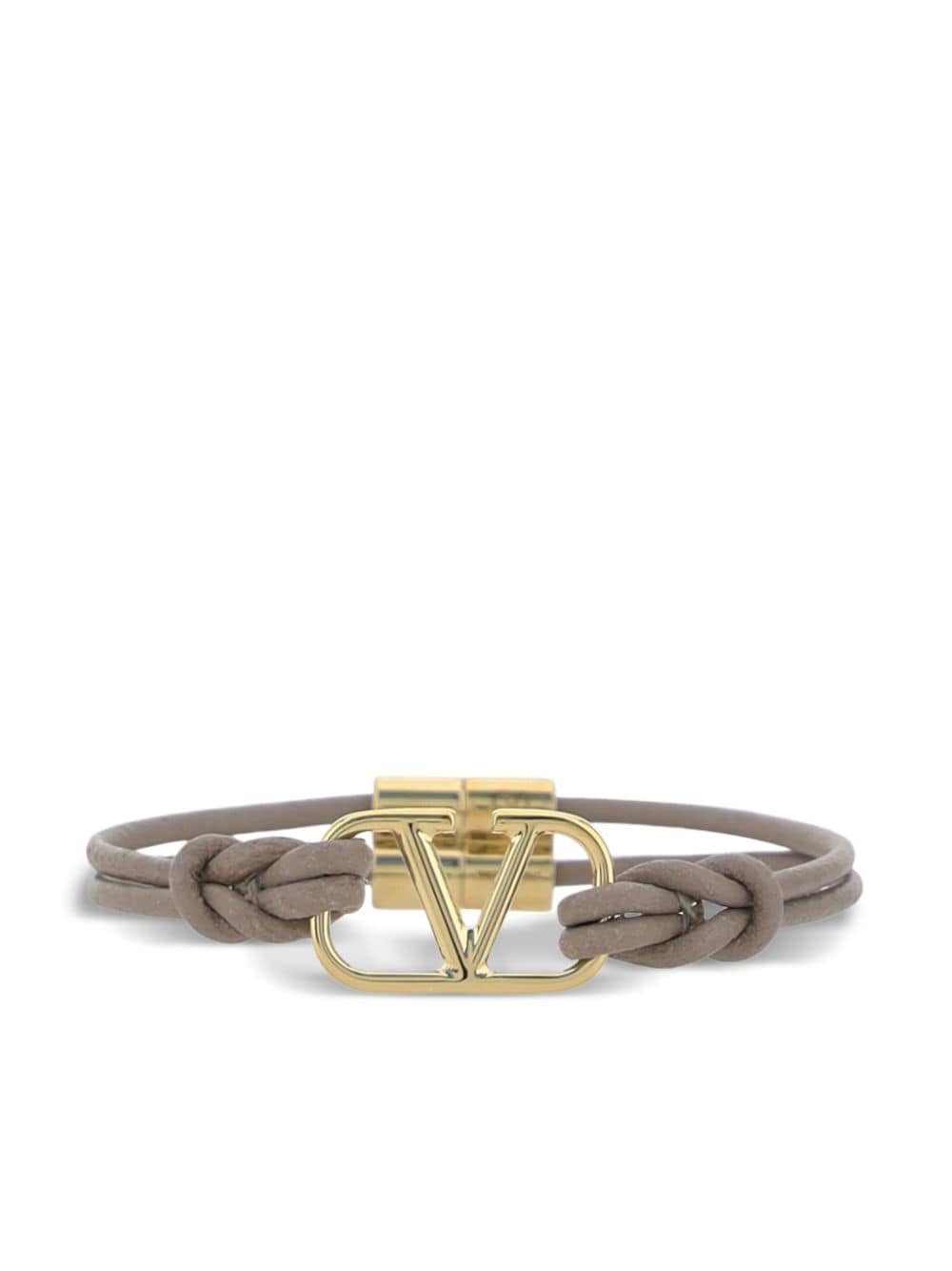 Valentino Garavani Vlogo bracelet - Grey von Valentino Garavani