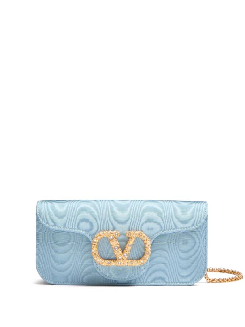 Valentino Garavani Locò clutch bag - Blue von Valentino Garavani