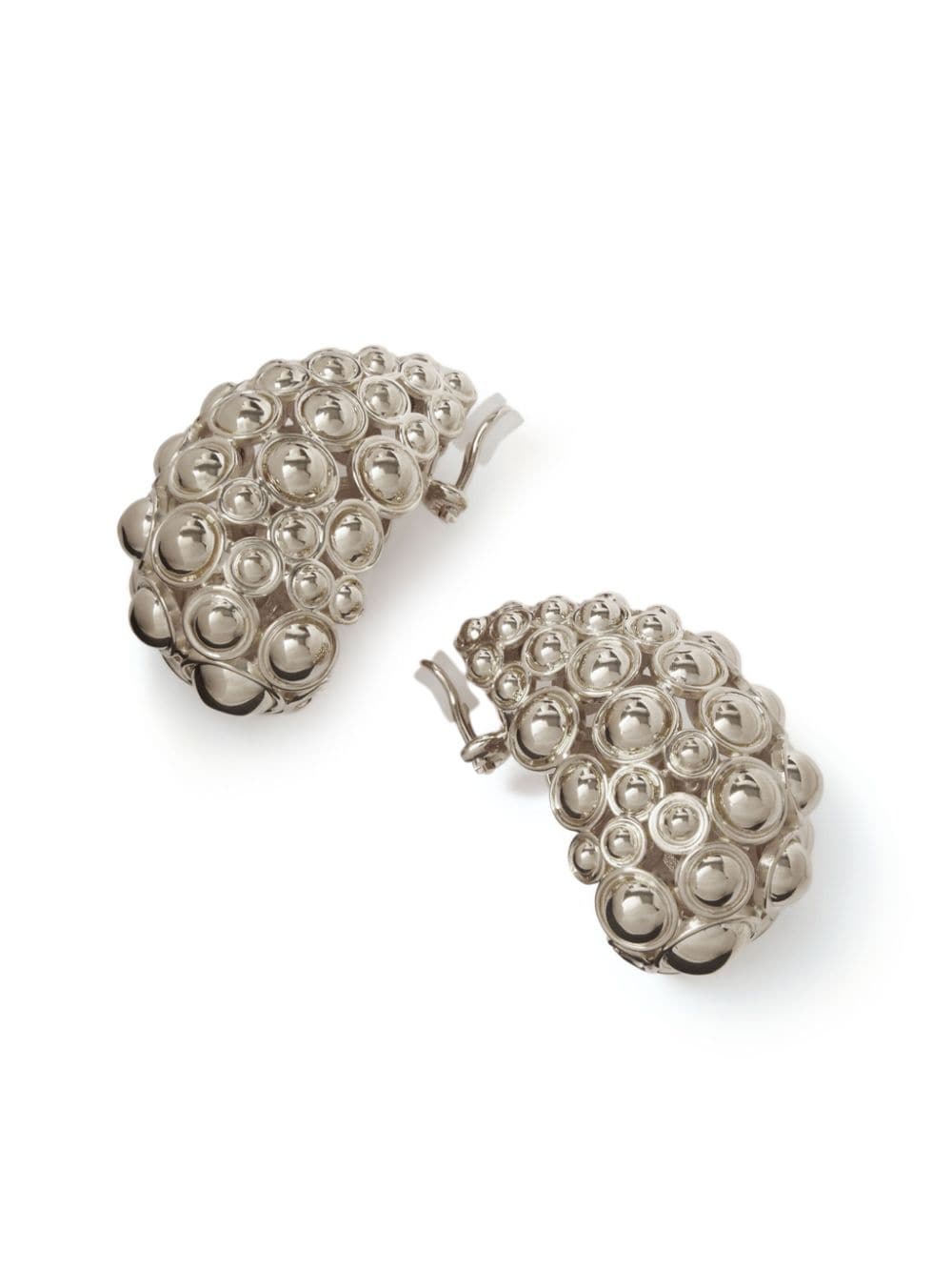 Valentino Garavani Vlogo earrings - Silver von Valentino Garavani