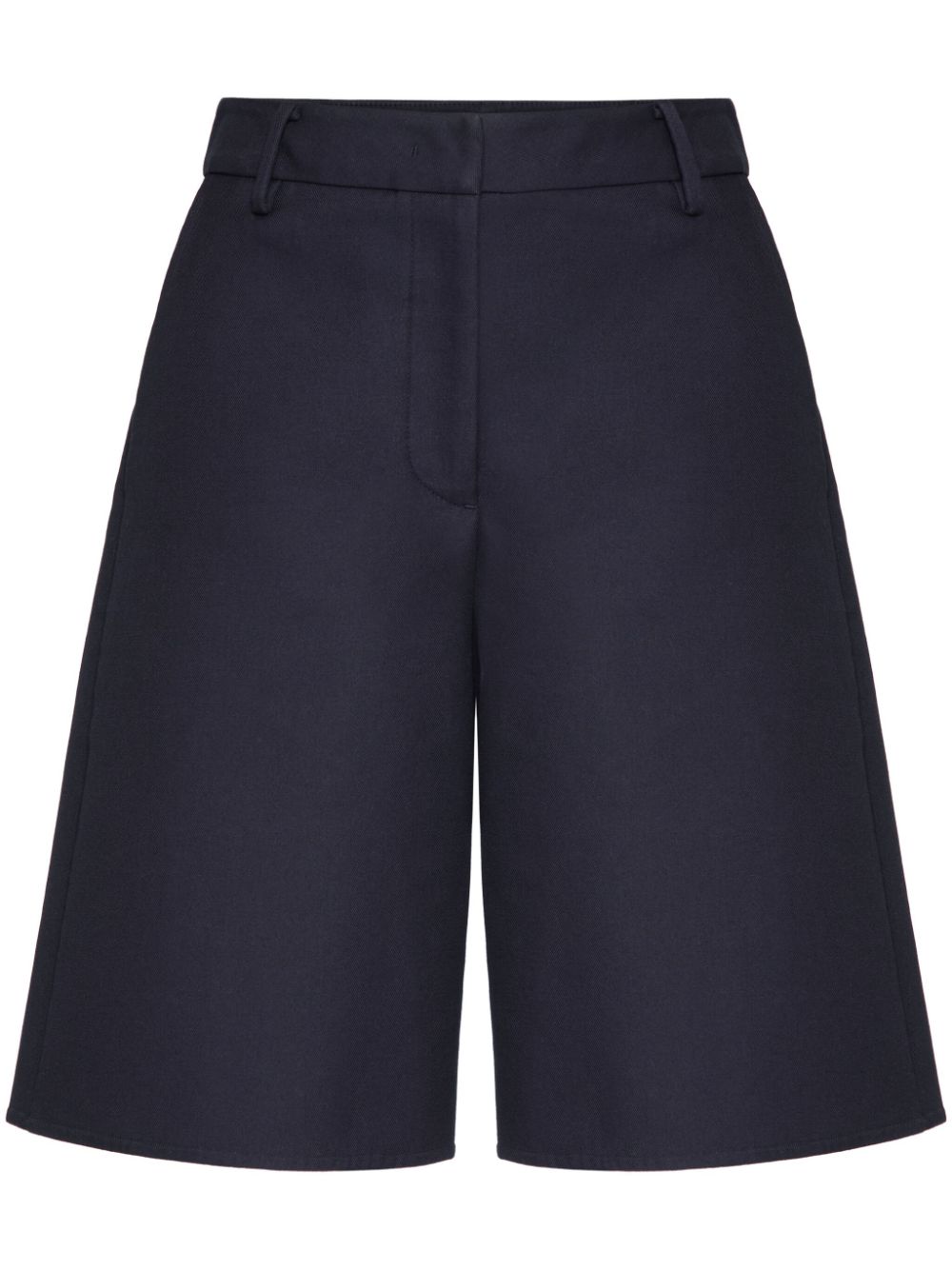 Valentino Garavani Vlogo straight-leg shorts - Blue von Valentino Garavani