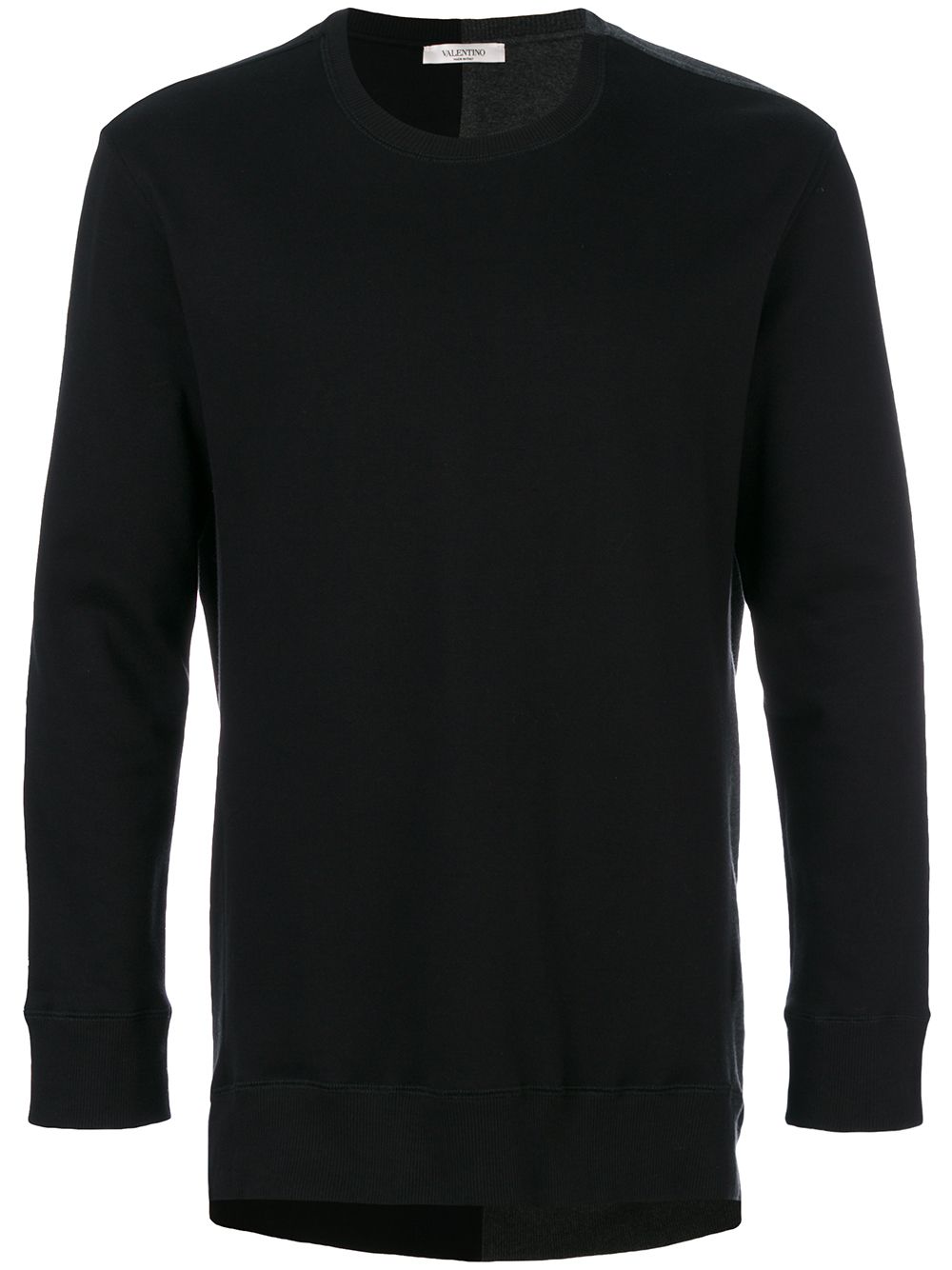 Valentino Garavani back print jumper - Black von Valentino Garavani