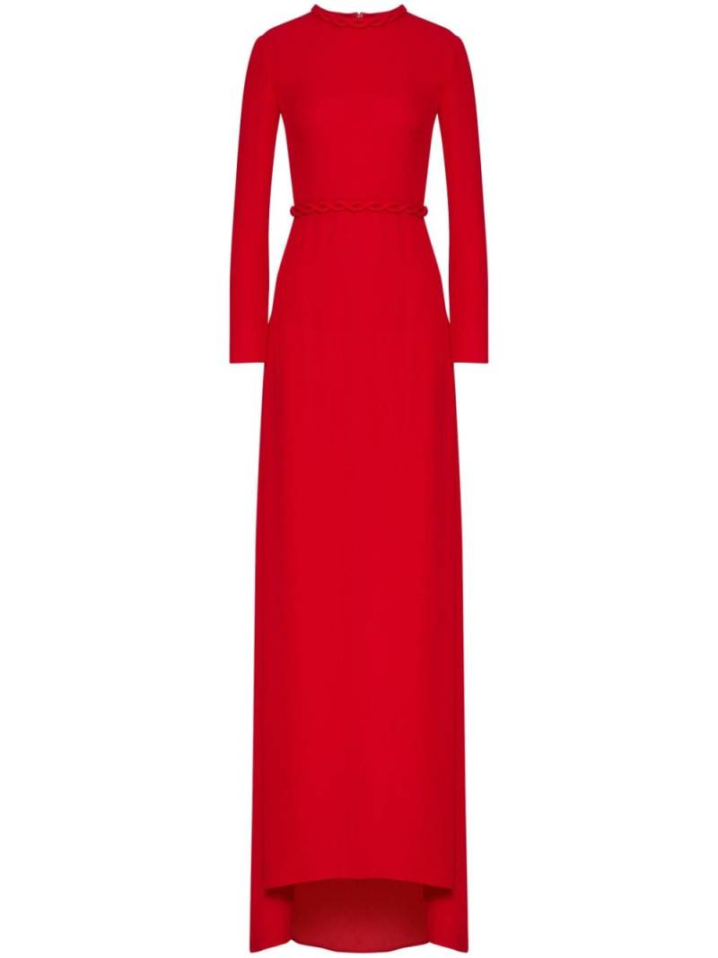 Valentino Garavani belted train gown - Red von Valentino Garavani