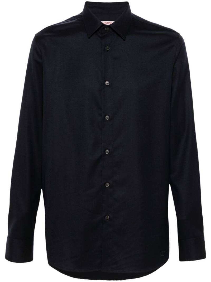 Valentino Garavani classic collar shirt - Blue von Valentino Garavani