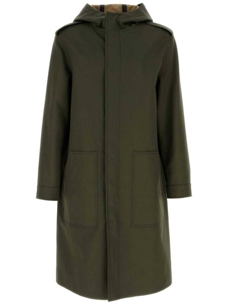 Valentino Garavani cotton coat - Green von Valentino Garavani