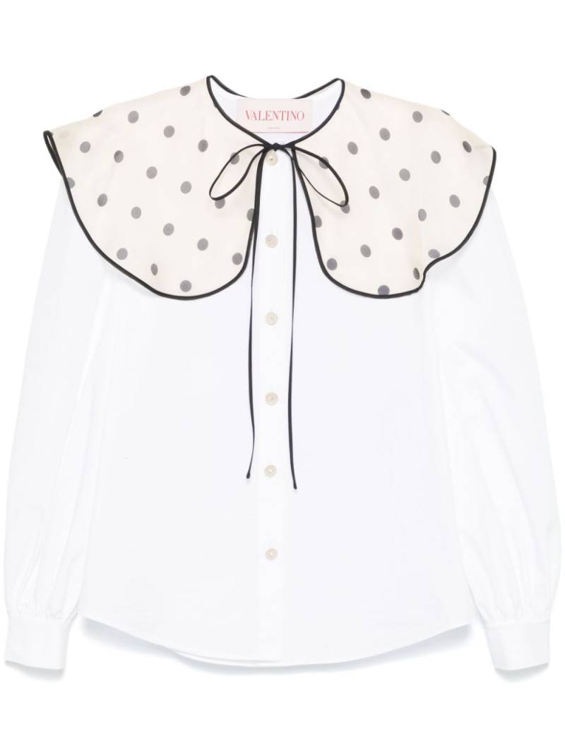 Valentino Garavani cotton shirt - White von Valentino Garavani