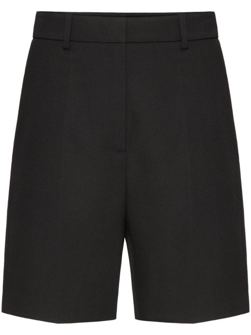 Valentino Garavani creased shorts - Black von Valentino Garavani