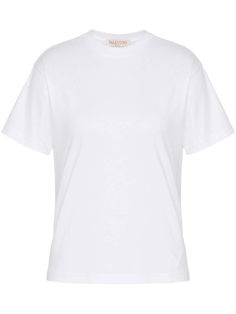 Valentino Garavani crew-neck cotton T-shirt - White von Valentino Garavani