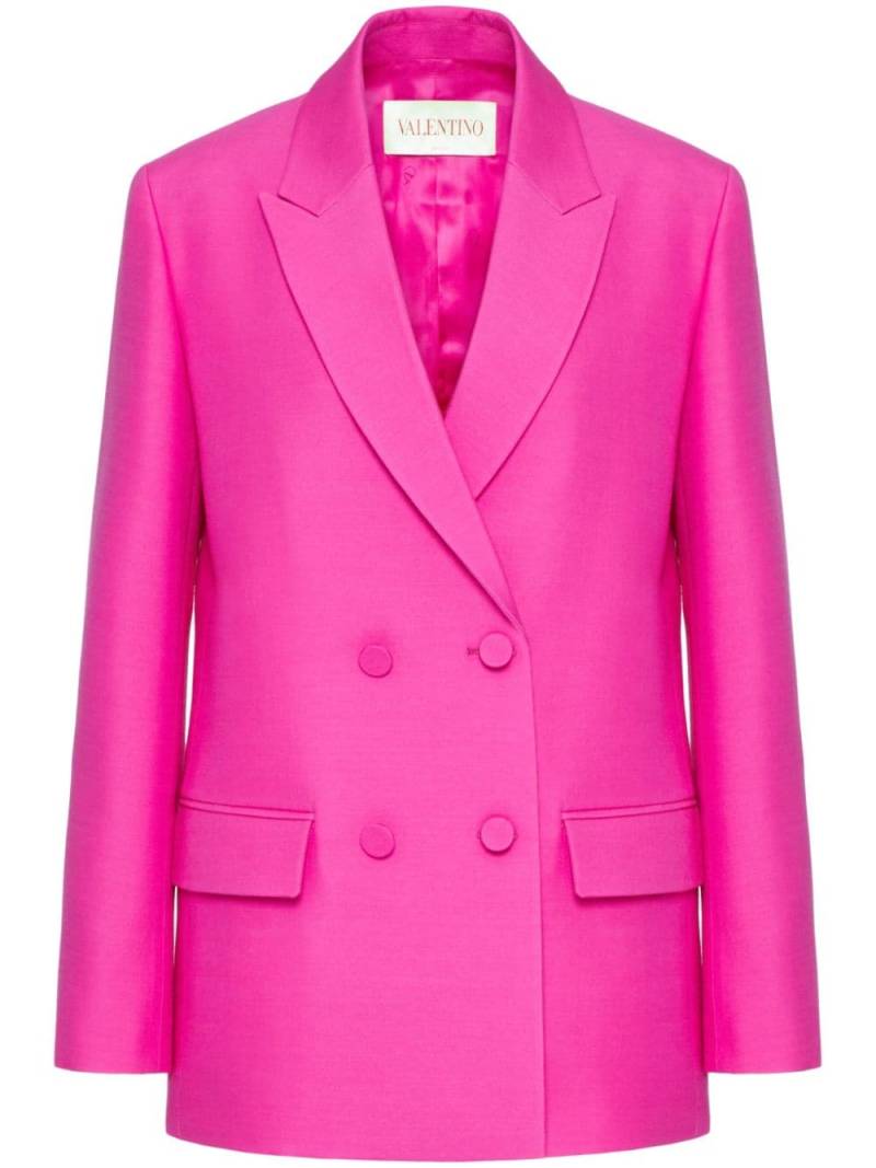 Valentino Garavani double breasted blazer - Pink von Valentino Garavani