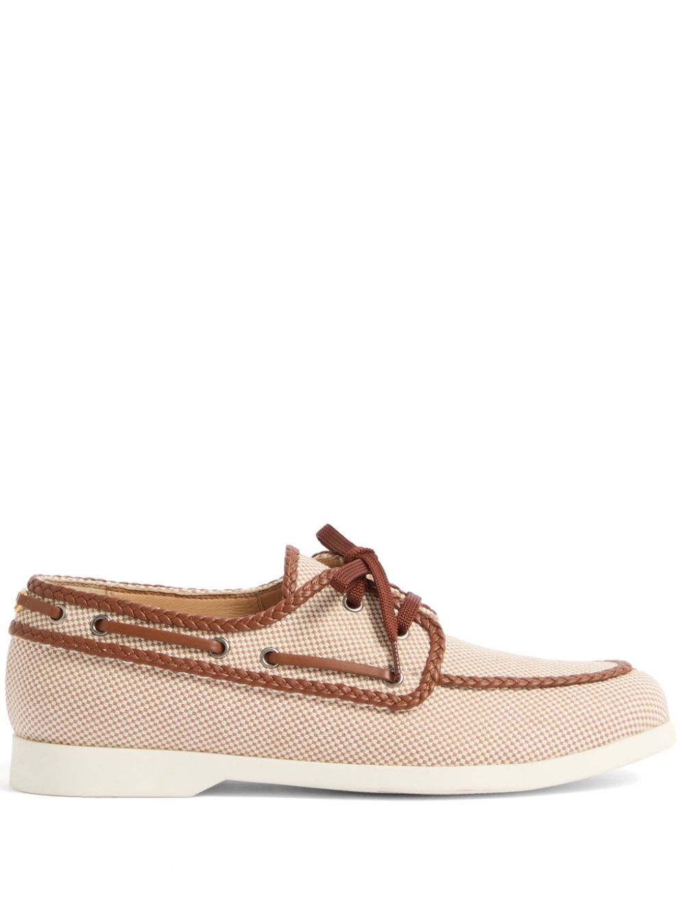 Valentino Garavani Palm Avenue boat shoes - Brown von Valentino Garavani