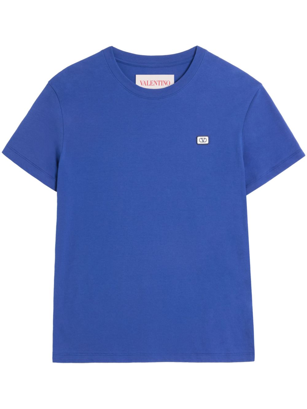 Valentino Garavani VLogo-patch T-shirt - Blue von Valentino Garavani