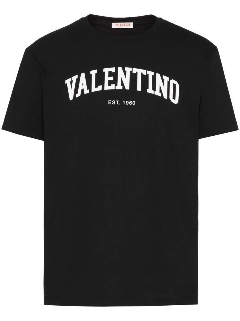 Valentino Garavani logo-print T-shirt - Black von Valentino Garavani