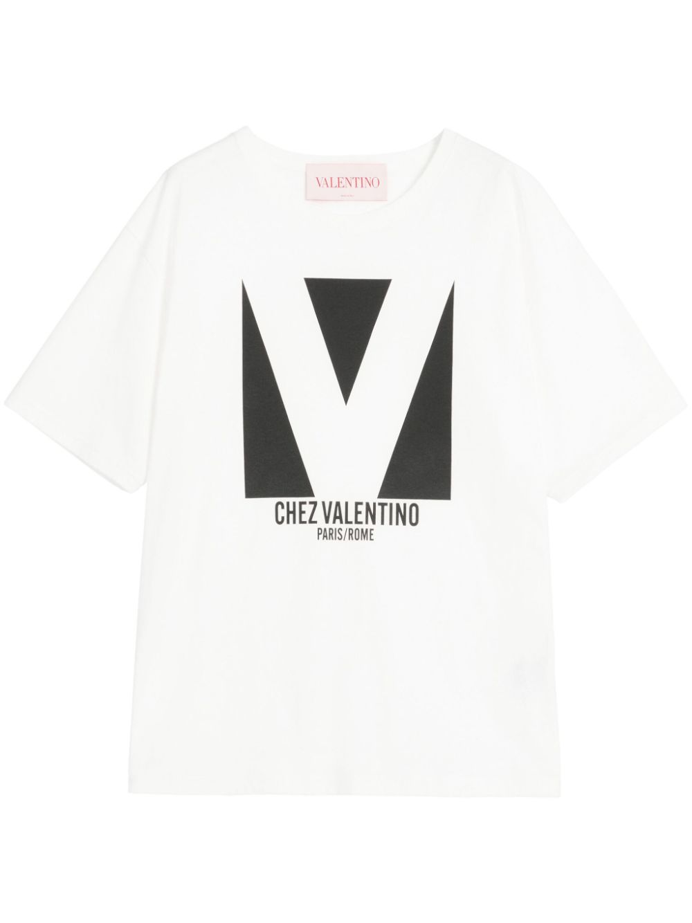 Valentino Garavani Chez Valentino-print T-shirt - White von Valentino Garavani