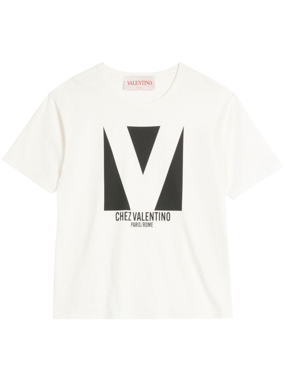 Valentino Garavani Chez Valentino-print T-shirt - White von Valentino Garavani