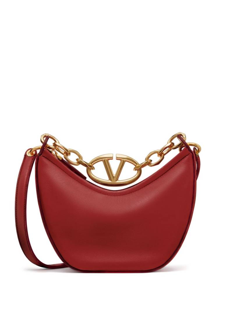 Valentino Garavani mini VLogo Moon shoulder bag - Red von Valentino Garavani