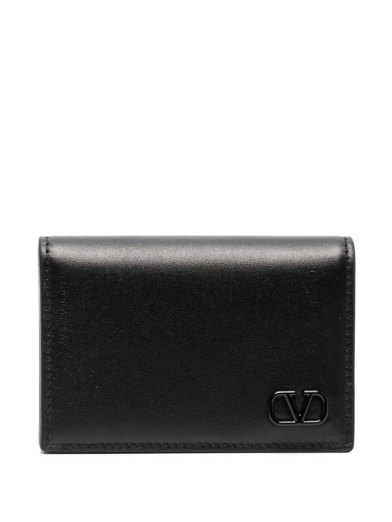 Valentino Garavani mini VLogo cardholder - Black von Valentino Garavani