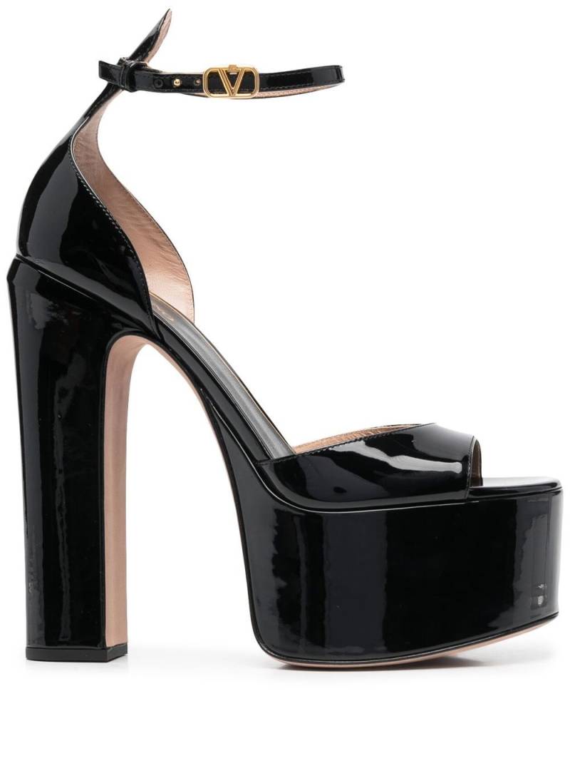 Valentino Garavani platform open-toe sandals - Black von Valentino Garavani