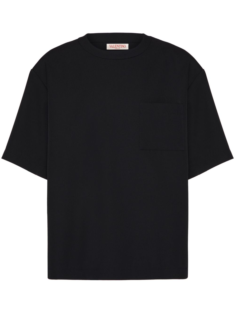 Valentino Garavani pocket-detail T-shirt - Black von Valentino Garavani