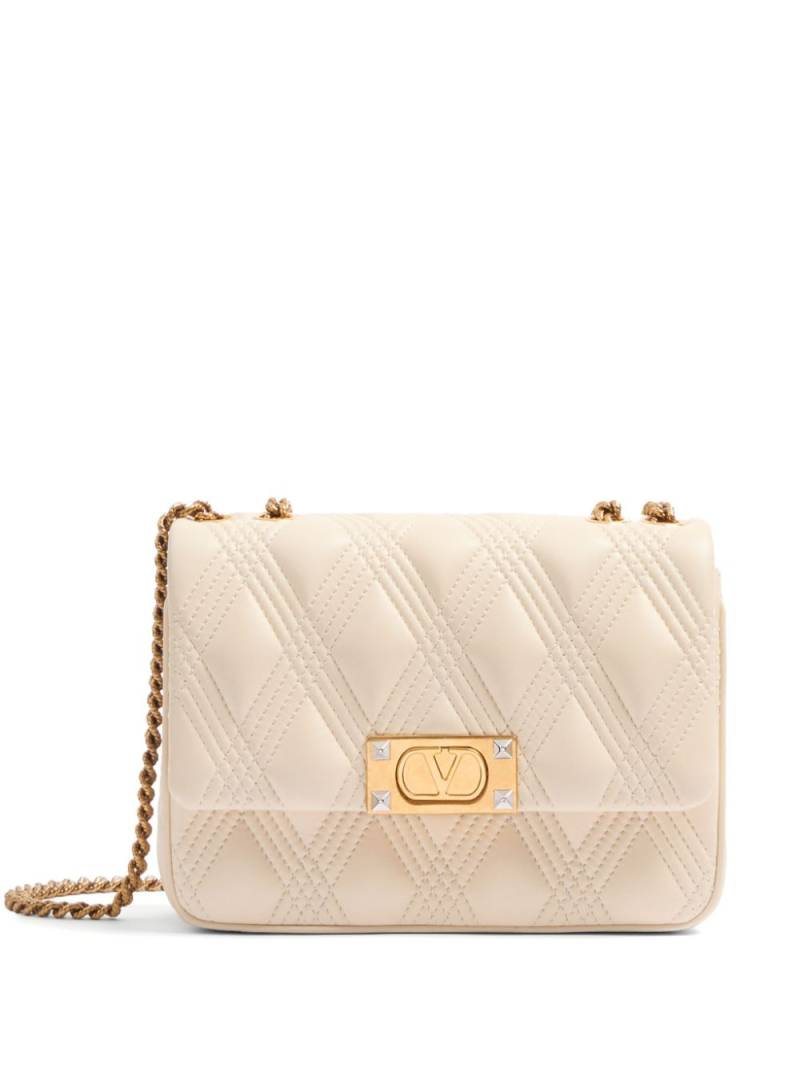 Valentino Garavani medium Quiltie 67 shoulder bag - Neutrals von Valentino Garavani