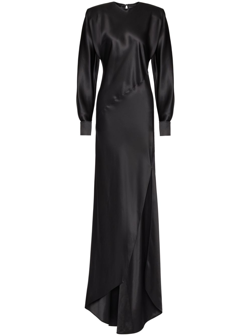 Valentino Garavani silk maxi dress - Black von Valentino Garavani