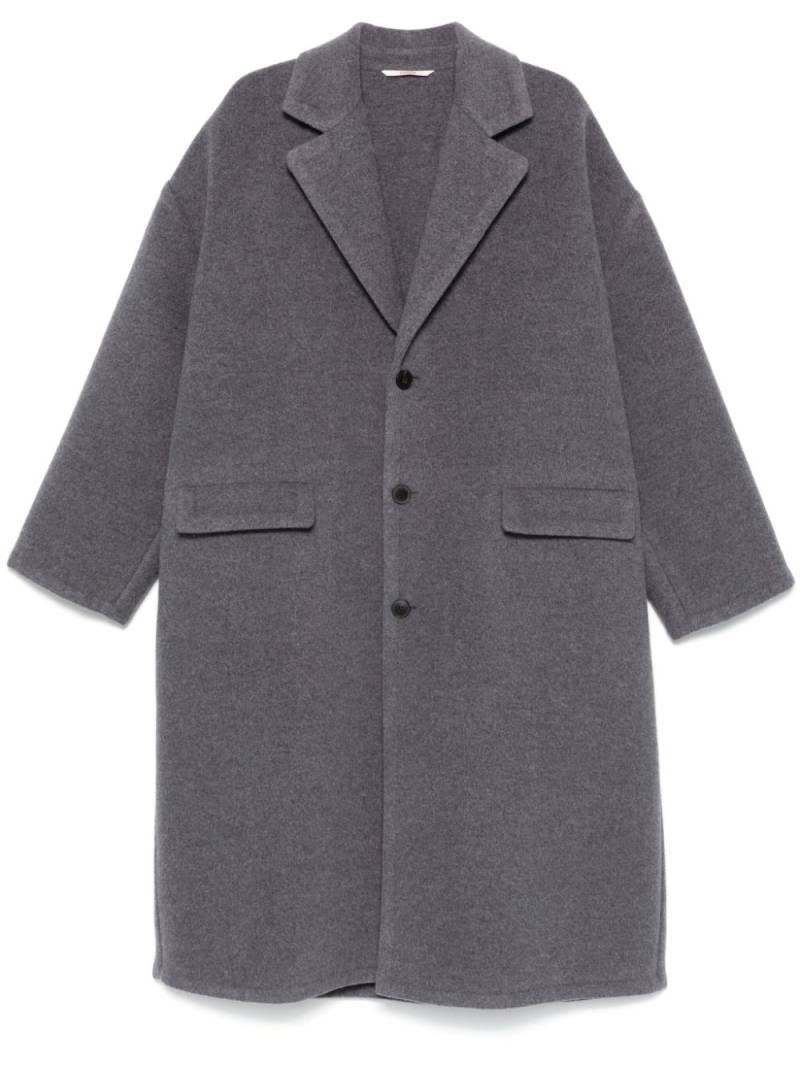 Valentino Garavani single-breasted coat - Grey von Valentino Garavani