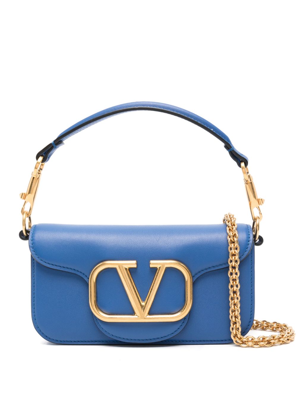 Valentino Garavani small Locò crossbody bag - Blue von Valentino Garavani