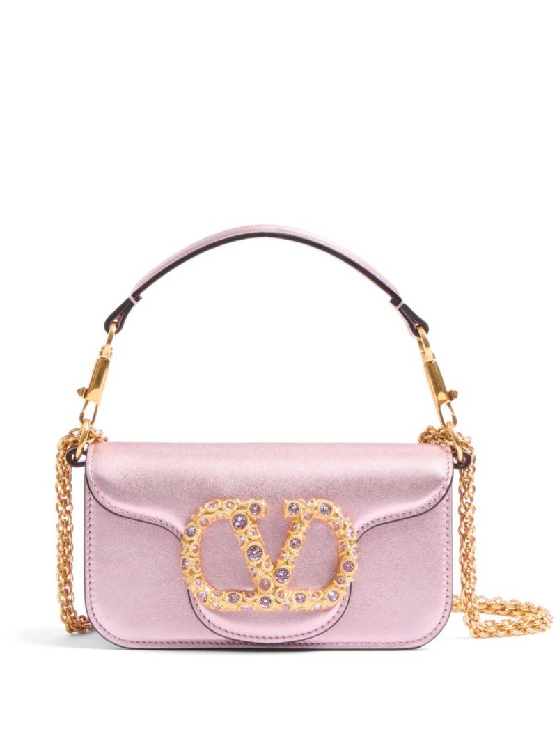 Valentino Garavani small Locò shoulder bag - Pink von Valentino Garavani