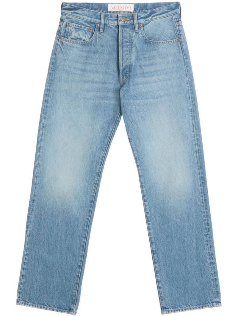 Valentino Garavani straight-leg jeans - Blue von Valentino Garavani