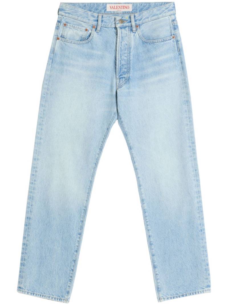 Valentino Garavani straight-leg jeans - Blue von Valentino Garavani