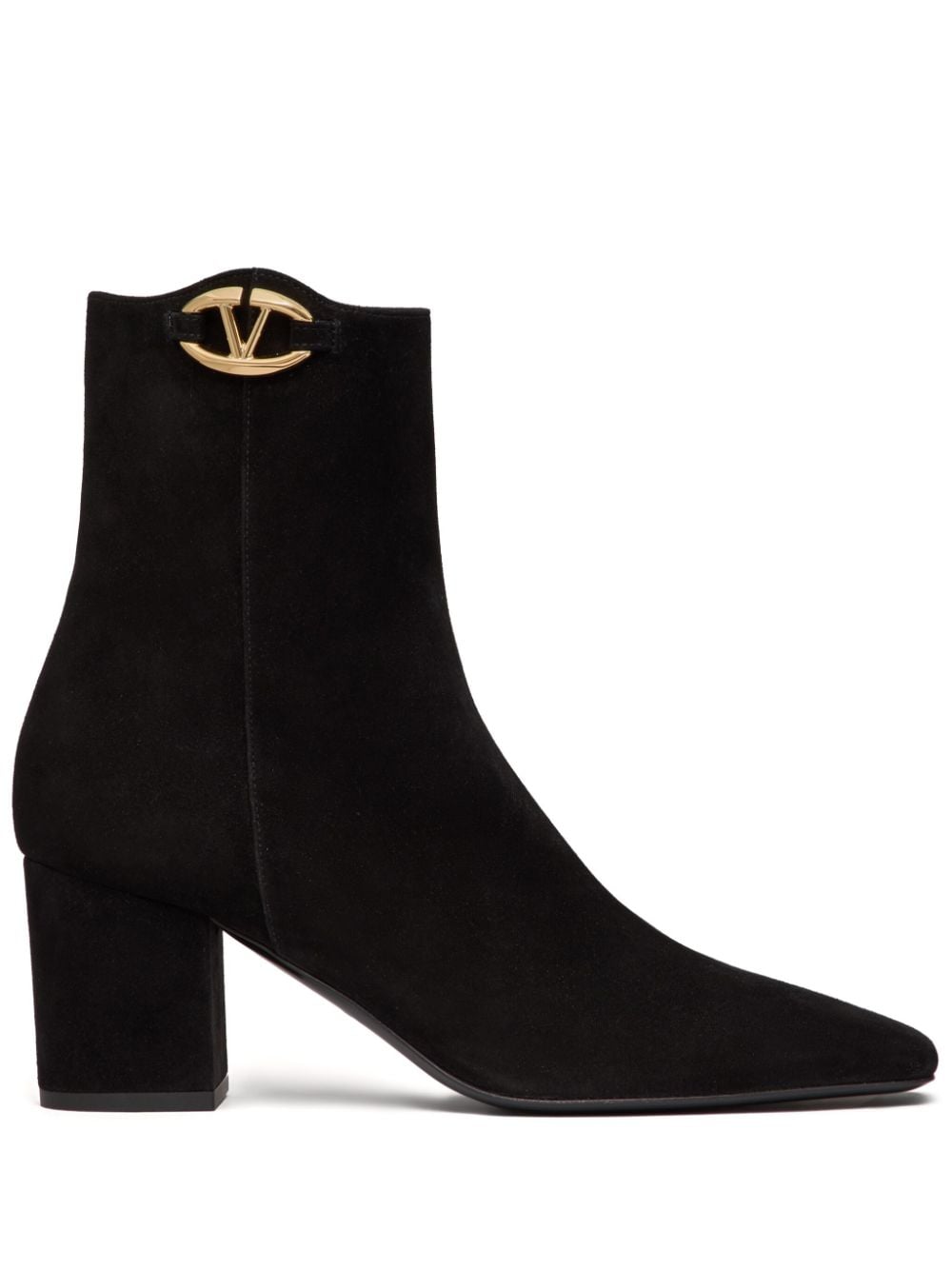 Valentino Garavani suede ankle boots - Black von Valentino Garavani