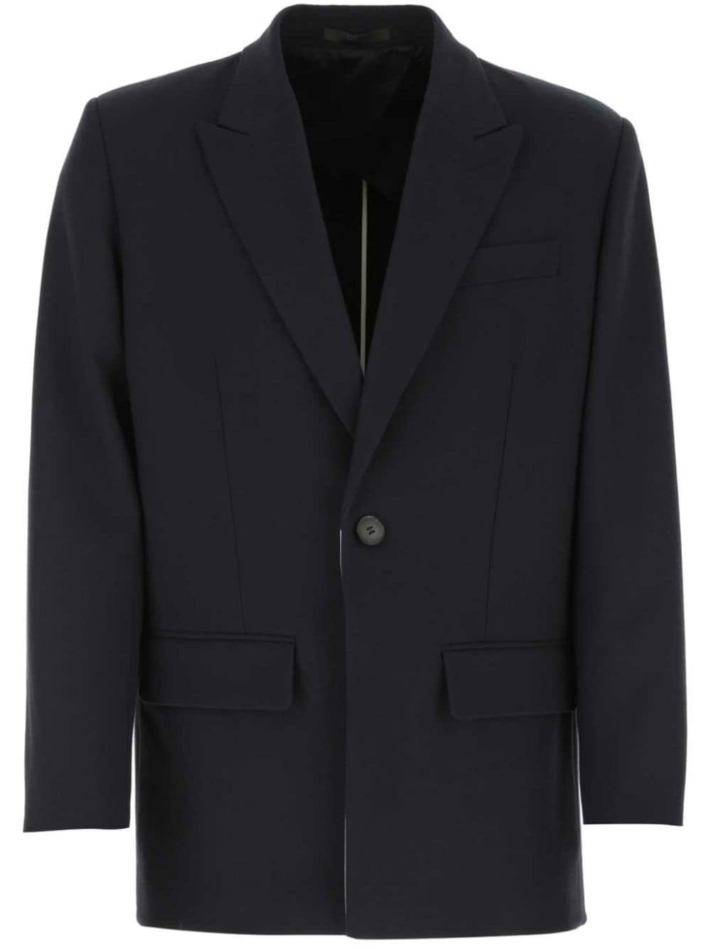 Valentino Garavani tailored single-breasted blazer - Black von Valentino Garavani