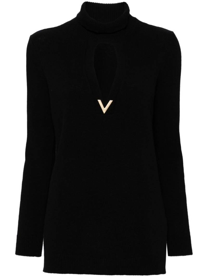 Valentino Garavani virgin wool jumper - Black von Valentino Garavani